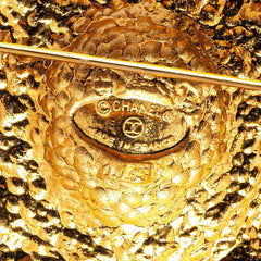 シャネル ココマーク ライオン ブローチ ゴールド メッキ レディース CHANEL 【中古】