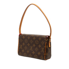 ルイ ヴィトン モノグラム レシタル ハンドバッグ M51900 ブラウン PVC レザー レディース LOUIS VUITTON 【中古】