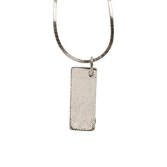 ディオール トロッター プレート ネックレス シルバー レッド メタル レディース Dior 【中古】