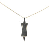 グッチ スターオブダビデ チェーン ペンダントネックレス SV925 シルバー レディース GUCCI 【中古】