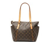 ルイ ヴィトン モノグラム トータリーPM トートバッグ ショルダーバッグ M56688 ブラウン PVC レザー レディース LOUIS VUITTON 【中古】