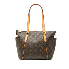 ルイ ヴィトン モノグラム トータリーPM トートバッグ ショルダーバッグ M56688 ブラウン PVC レザー レディース LOUIS VUITTON 【中古】