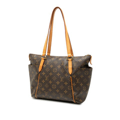 ルイ ヴィトン モノグラム トータリーPM トートバッグ ショルダーバッグ M56688 ブラウン PVC レザー レディース LOUIS VUITTON 【中古】