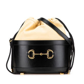 グッチ ホースビット ショルダーバッグ 602118 ブラック レザー レディース GUCCI 【中古】