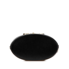 グッチ ホースビット ショルダーバッグ 602118 ブラック レザー レディース GUCCI 【中古】