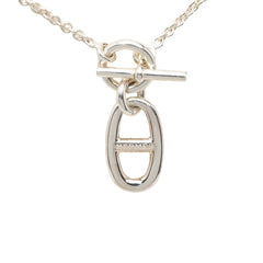 エルメス シェーヌダンクル アミュレット ペンダント ネックレス SV925 シルバー レディース HERMES 【中古】