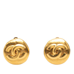 シャネル ヴィンテージ ココマーク イヤリング ゴールド メッキ レディース CHANEL 【中古】