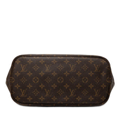 ルイ ヴィトン モノグラム ネヴァーフルMM ショルダーバッグ トートバッグ M40995 ブラウン PVC レザー レディース LOUIS VUITTON 【中古】