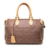 ルイ ヴィトン モノグラム エデン スピーディ30 バンドリエール ハンドバッグ M40357 ピンク ペッシュ レザー キャンバス レディース LOUIS VUITTON 【中古】