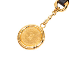シャネル ココマーク 31 RUE CAMBON チェーン ベルト ゴールド レザー メッキ GP レディース CHANEL 【中古】