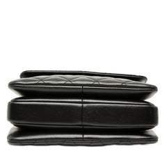 シャネル マトラッセ ココマーク ハンドバッグ チェーン ショルダーバッグ ブラック ラムスキン レディース CHANEL 【中古】