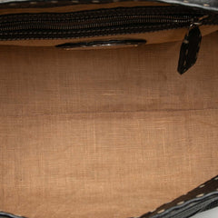 フェンディ セレリア ヴィラボルゲーゼ ハンドバッグ 8BN155 ブラック レザー レディース FENDI 【中古】