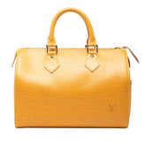 ルイ ヴィトン エピ スピーディ25 ハンドバッグ ミニボストンバッグ M43019 タッシリイエロー レザー レディース LOUIS VUITTON 【中古】