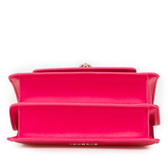 ブルガリ セルペンティ フォーエバー ハンドバッグ ショルダーバッグ 2WAY ピンク レザー レディース BVLGARI 【中古】