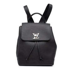 ルイ ヴィトン ロックミー リュック バックパック M41815 ノワール ブラック レザー レディース LOUIS VUITTON 中古
