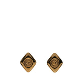 シャネル ヴィンテージ ココマーク ひし形 イヤリング ゴールド メッキ レディース CHANEL 【中古】