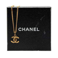 シャネル ヴィンテージ ココマーク ネックレス ゴールド メッキ レディース CHANEL 【中古】