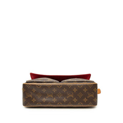 ルイ ヴィトン モノグラム ヴィバシテMM ワンショルダーバッグ M51164 ブラウン PVC レザー レディース LOUIS VUITTON 【中古】
