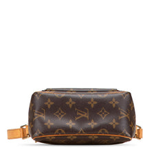ルイ ヴィトン モノグラム ヴィバシテPM ショルダーバッグ M51165 ブラウン PVC レザー レディース LOUIS VUITTON 【中古】