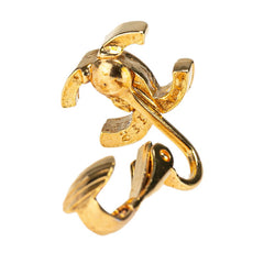 シャネル ヴィンテージ ココマーク イヤリング ゴールド メッキ レディース CHANEL 【中古】