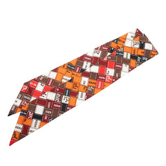 エルメス ツイリー Bolduc ボルデュック スカーフ マルチカラー シルク レディース HERMES 【中古】