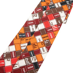 エルメス ツイリー Bolduc ボルデュック スカーフ マルチカラー シルク レディース HERMES 【中古】