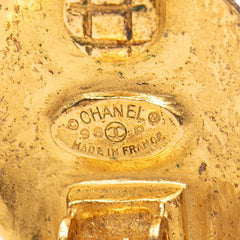 シャネル ココマーク ヴィンテージ ラウンド イヤリング 98P刻印 ゴールド メッキ レディース CHANEL 【中古】