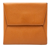 エルメス バスティア PM コインケース 小銭入れ D刻印 2019年 ブラウン系 ヴォーエプソン レディース HERMES 中古