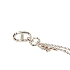 エルメス シェーヌダンクル アミュレット ペンダント ネックレス SV925 シルバー レディース HERMES 中古