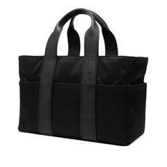 エルメス アカプルコPM ハンドバッグ トートバッグ ブラック トワルシェブロン レザー レディース HERMES 【中古】