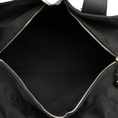 エルメス アカプルコPM ハンドバッグ トートバッグ ブラック トワルシェブロン レザー レディース HERMES 【中古】