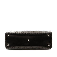 ディオール カナージュ レディディオール ハンドバッグ ショルダーバッグ 2WAY ブラック ラムスキン レディース Dior 【中古】