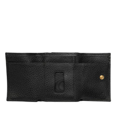 グッチ GGマ-モント 三つ折り財布 コンパクトウォレット 524672 ブラック レザー レディース GUCCI 【中古】