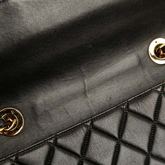 シャネル マトラッセ30 ココマーク チェーン ショルダーバッグ ブラック ラムスキン レディース CHANEL 【中古】