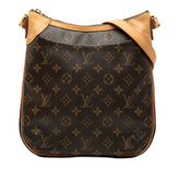 ルイ ヴィトン モノグラム オデオンPM 斜め掛け ショルダーバッグ M56390 ブラウン PVC レザー レディース LOUIS VUITTON 【中古】