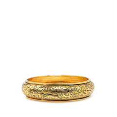 サンローラン バングル ブレスレット ゴールド メッキ レディース SAINT LAURENT 【中古】