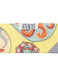 エルメス ツイリー 馬具 モチーフ スカーフ マルチカラー シルク レディース HERMES 中古