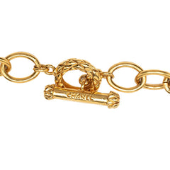 シャネル ヴィンテージ ココマーク ネックレス ゴールド メッキ レディース CHANEL 【中古】