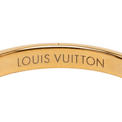 ルイ ヴィトン ルイゼット シグネチャー リング 指輪 #M M1436M ゴールド メッキ レディース LOUIS VUITTON 【中古】