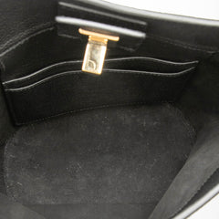サルヴァトーレフェラガモ ガンチーニ ショルダーバッグ バケットバッグ EZ-21 2892 ブラック レザー レディース Salvatore Ferragamo 【中古】