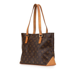 ルイ ヴィトン モノグラム カバピアノ ハンドバッグ トートバッグ M51148 ブラウン PVC レザー レディース LOUIS VUITTON 【中古】