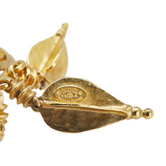 シャネル ヴィンテージ ココマーク スイング ブローチ ゴールド メッキ レディース CHANEL 【中古】