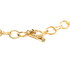 シャネル ココマーク ヴィンテージ チェーン ペンダント ネックレス 95P刻印 ゴールド メッキ レディース CHANEL 【中古】