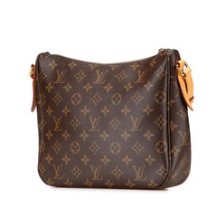 ルイ ヴィトン モノグラム マビヨン 斜め掛け ショルダーバッグ M41679 ブラウン PVC レザー レディース LOUIS VUITTON 【中古】