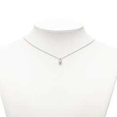 グッチ キャットヘッド ネックレス K18WG ホワイトゴールド ダイヤモンド レディース GUCCI 【中古】