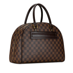 ルイ ヴィトン ダミエ ノリータ ハンドバッグ N41455 ブラウン PVC レザー レディース LOUIS VUITTON 【中古】