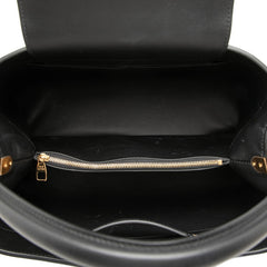 ルイ ヴィトン カプシーヌ スープルGM ハンドバッグ ショルダーバッグ 2WAY M24607 ブラック レザー レディース LOUIS VUITTON 【中古】