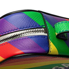 バレンシアガ ヴィル ショルダーバッグ カメラバッグ 558171 マルチカラー レザー レディース BALENCIAGA 【中古】