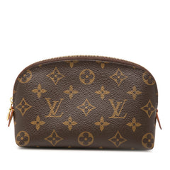 ルイ ヴィトン モノグラム ポシェット コスメティックPM ポーチ M47515 ブラウン PVC レザー レディース LOUIS VUITTON 【中古】