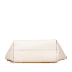 グッチ スウィング ミニ ハンドバッグ ショルダーバッグ 2WAY 368827 ホワイト レザー レディース GUCCI 【中古】